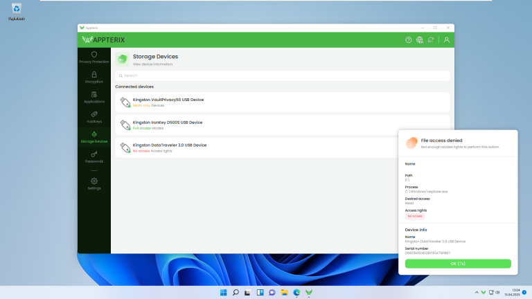 Appterix ZTSA - Agent